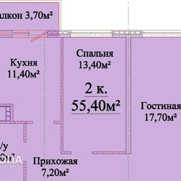 Продаж 2к Квартира Михайлівська (Індустріальна) вулиця ЖК Михайловский городок