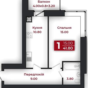 Продаж 1к Квартира Європейська вулиця ЖК Европейский