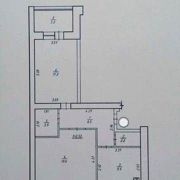 Продам 2к квартиру проспект Свободи (Прокофєва) 16/4
