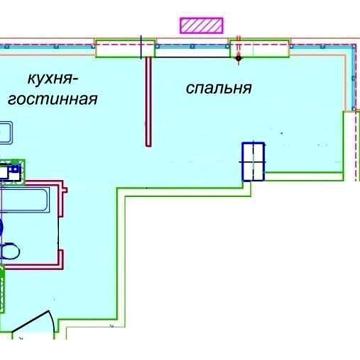 Продам 1ком видовую квартиру ЖК Дельмар ЖК Дельмар