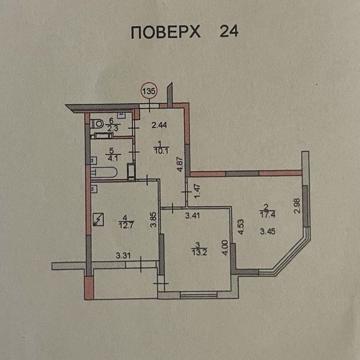 Продам 2-х комнатную квартиру ЖК Радужный, Кибальчича 1-Б ЖК Радужный