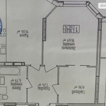 Продаж 1к Квартира Будівельників вулиця ЖК мкрн Грузовица-2, ул. Строителей, 5/5