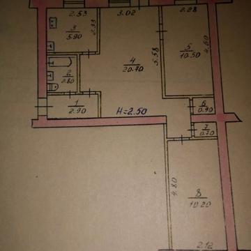 Продам 3-х кімнатну квартиру на Універмазі ( 44 квартал)