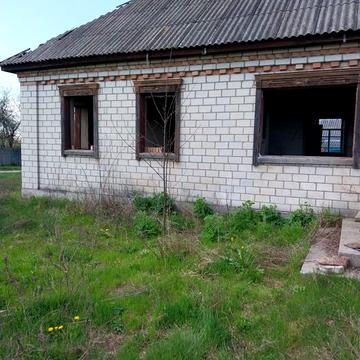 Продам земельну ділянку з будинком (коробка), с. Потоки, Кременчуцький