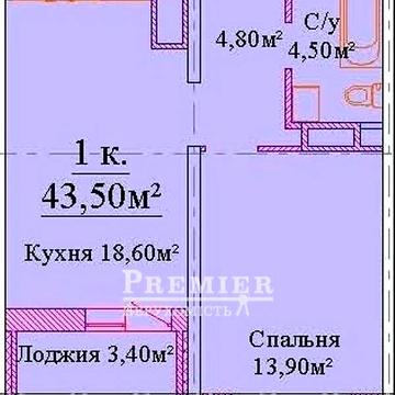 Продаж 1к Квартира Варненська вулиця ЖК Скай Сити