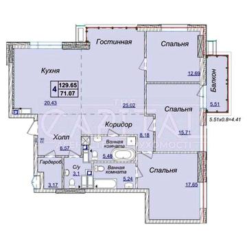 Продажа квартиры, Новопечерские Липки, Печерск, Драгомирова ЖК Новопечерські Липки