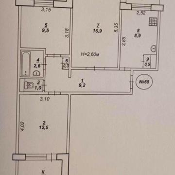 Продам 3-ну квартиру на  Східний 3, Лісового 27