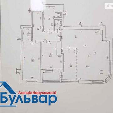 Продажа 3к квартира Хмельницького Богдана бульвар