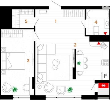 Продаж 2к Квартира Ленкавського вулиця ЖК Manhattan
