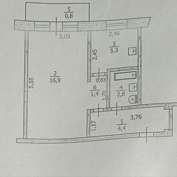 Продам 1-ную квартиру на Литмаше