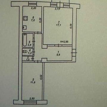 Продаємо 2-кімн сталінку на Дзержинці з ГАРАЖЕМ