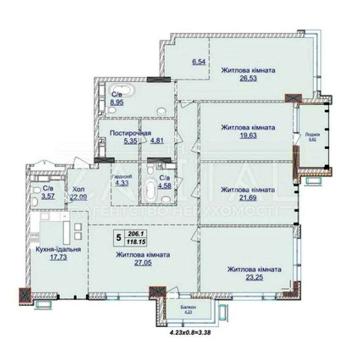 Продаж квартири, ЖК Новопечерські Липки, Драгомирова, 7 черга ЖК Новопечерські Липки