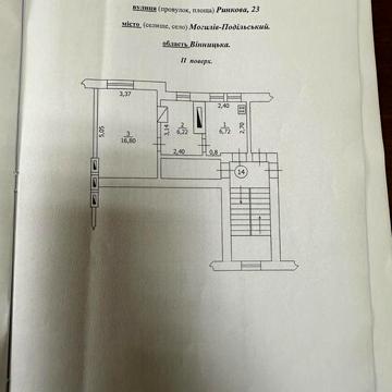 Продам 1-кімнатну квартиру. Вул.Ринкова,23.