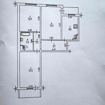 Продам 1/2 (половину) квартиры. г. Одесса, ул. Парковая, 81