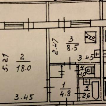 Продам 1 кімнатну квартиру 38,9 м2 власник