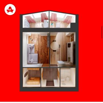 Панорамна квартира 60 кв м