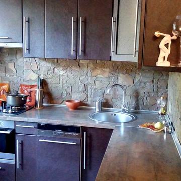 Трёхкомнатная квартира с дизайнерским ремонтом