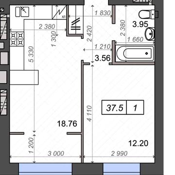 Продаж 1к Квартира вул. Миколи Сингаївського ЖК Новые Метры PARK