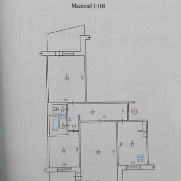 Продаж 3к Квартира Побєдоносцева Юрія бульвар
