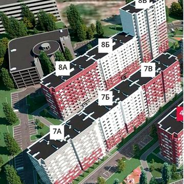 1 комнатная квартира ЖК Гидропарк ЖК Гидропарк