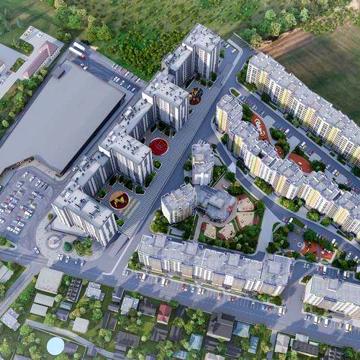 Новий ЖК з власним ТЦ. Є розтермінування (1 внесок - від 30%)