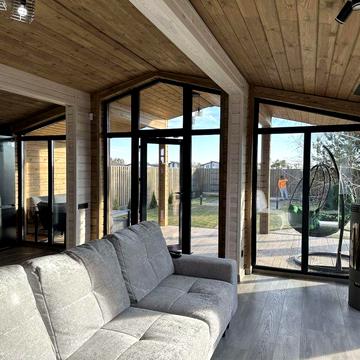 Готовый каркасный дом с ремонтом