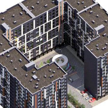 Продаж 3к Квартира Хмельницького Богдана вулиця ЖК U One