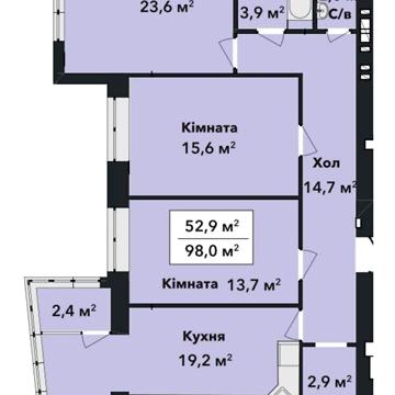 Панаса Мирного улица, 9, Выставка, Хмельницкий, Хмельницкая 75500.0 USD