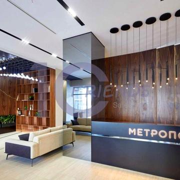 Трикімнатна квартира в панорамному склінні з терасою ЖК Метрополіс ЖК Метрополіс
