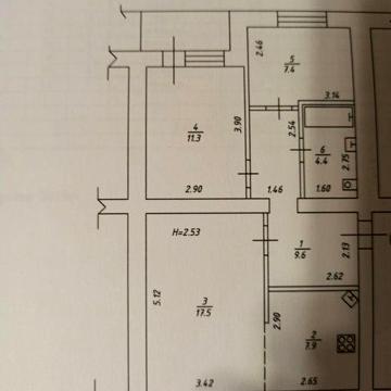 Семь Ветров, трёхкомнатная квартира с новым ремонтом, продажа ЖК ОСББ Сім Ветрів