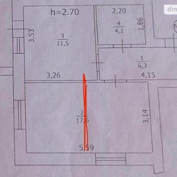 Продаж 1к Квартира Ярослава Мудрого (Чкалова) вулиця ЖК Саме той