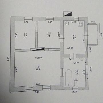 Дом  СевГОК Тернівский район за 9 кварталом .