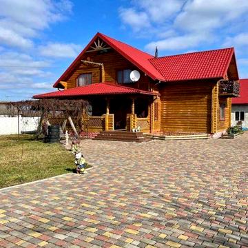 Будинок з бруса в 7-ми км від м. Вараш