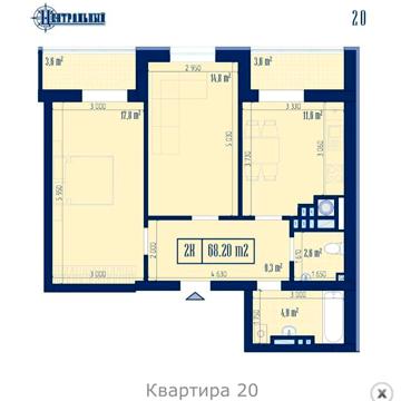 Продам Квартиру в Новобудові ЖК Центральний