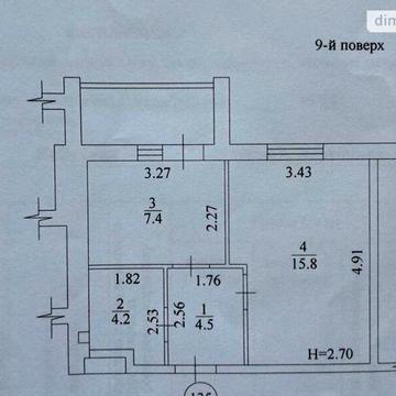Продаж 1к Квартира Академіка Барабашова вулиця ЖК Птичка