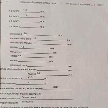 Продаж 2к Квартира Кондратюка Юрія вулиця