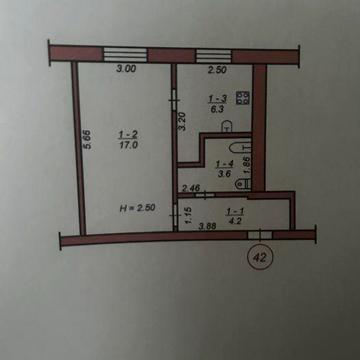 Продам однокомнатную квартиру