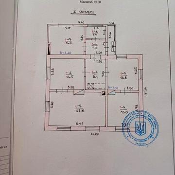 Будинок поблизу м. Дубна в с. Мирогоща Друга, площею 93,6 кв.м