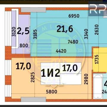 Продам 1-к квартиру 52м² в ЖК Manhattan City Центр 13хв Є ГЕНЕРАТОР ЖК Манхеттен сити
