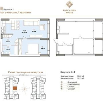 Продам квартиру ЖК Edelweiss House Киев, Зверинецкая ул.