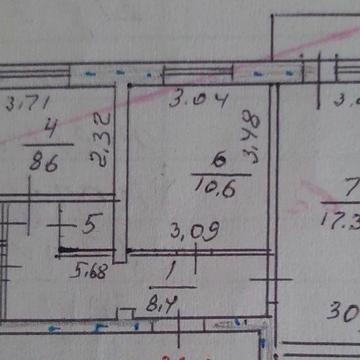 2-х к. кв. Водоканал. Инженера Преображенского 1.