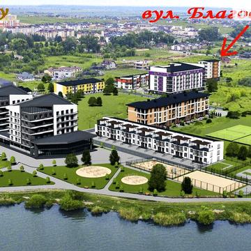 Продаж 2к Квартира Благовіщенська вулиця ЖК Panorama de Luxe