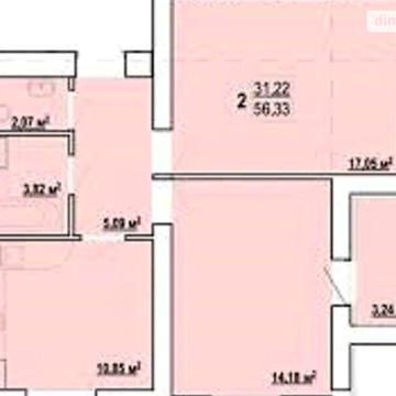 Продаж 2к Квартира Борткевича вулиця ЖК Гидропарк