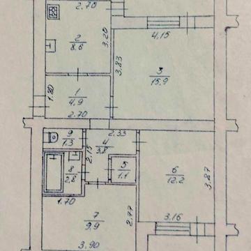 Продам 3 кімнатну квартиру