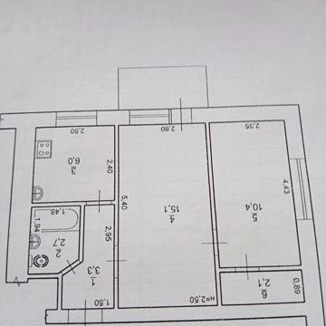 Продаж 2-к квартира
