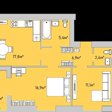 Двокімнатна квартира ЖК "Park Estate" м.Вараш ЖК Park Estate