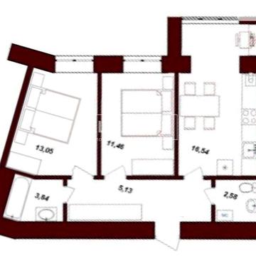 Продаж 2к Квартира Хмельницького Богдана вулиця ЖК Гетьманский