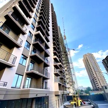 3 комнатная 125м2 КУХНЯ-Гостиная 40м2 на Генуэзской ЖК Эллада Аркадия
