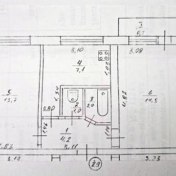 Продам двокімнатну квартиру в Гочарівському