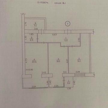 Продам 2-х комнатную кваритру Брама - 2 77.3 кв.м. ЖК Брама 2